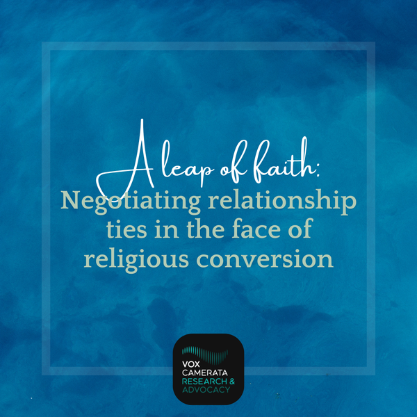 A Leap of faith: Negotiating relationship ties in the face of religious conversion